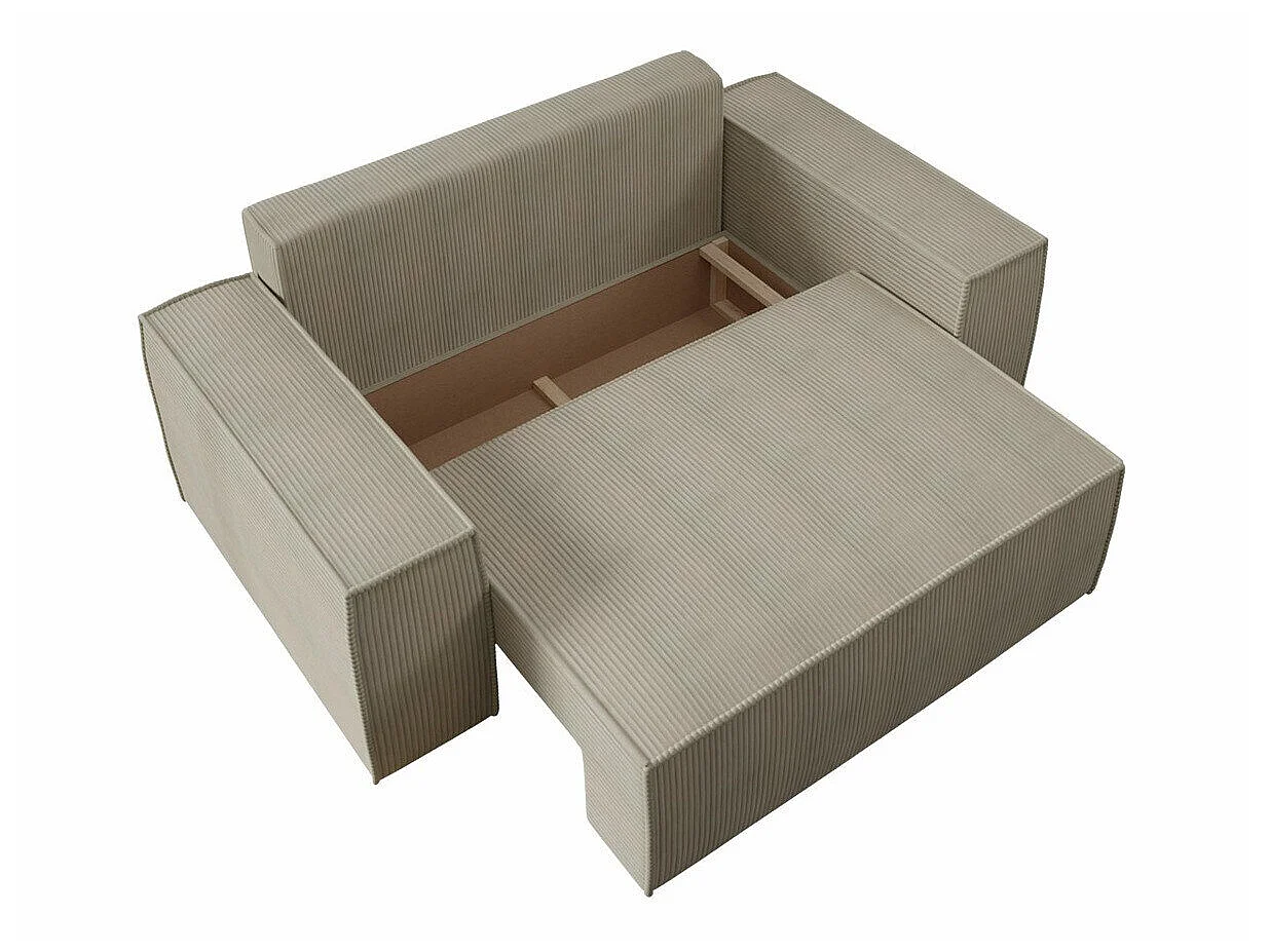 Sofá cama Clovis 107, Almacenaje, 9x19x10cm