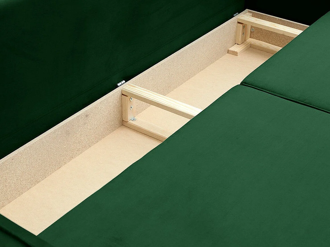 Canapé convertible Clovis 103, Boîte de literie, 101x216x96cm