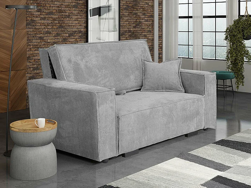 Canapé convertible Columbus 181, Disponible, 85x152x98cm, Mobilier déjà assemblé