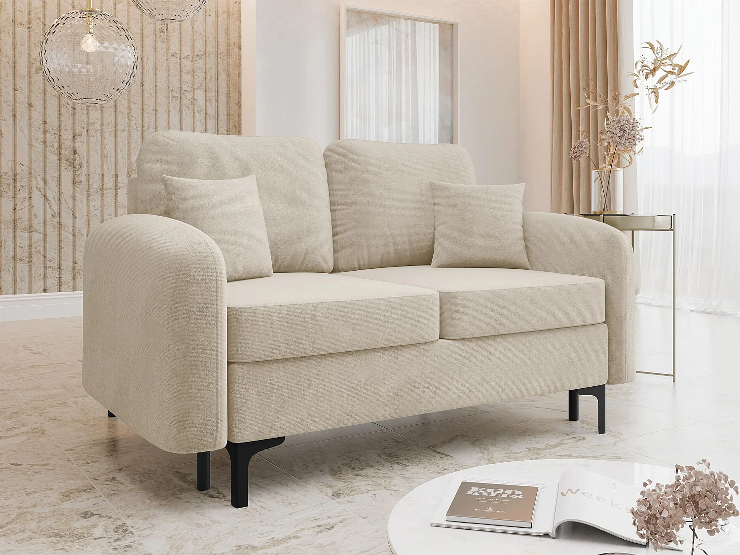 Canapé convertible Torlua 101, Disponible, 96x157x94cm