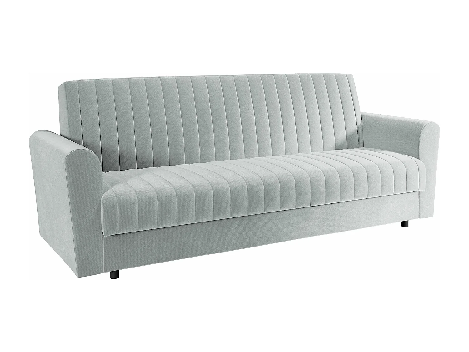 Canapé convertible Columbus 142, Boîte de literie, 87x230x90cm