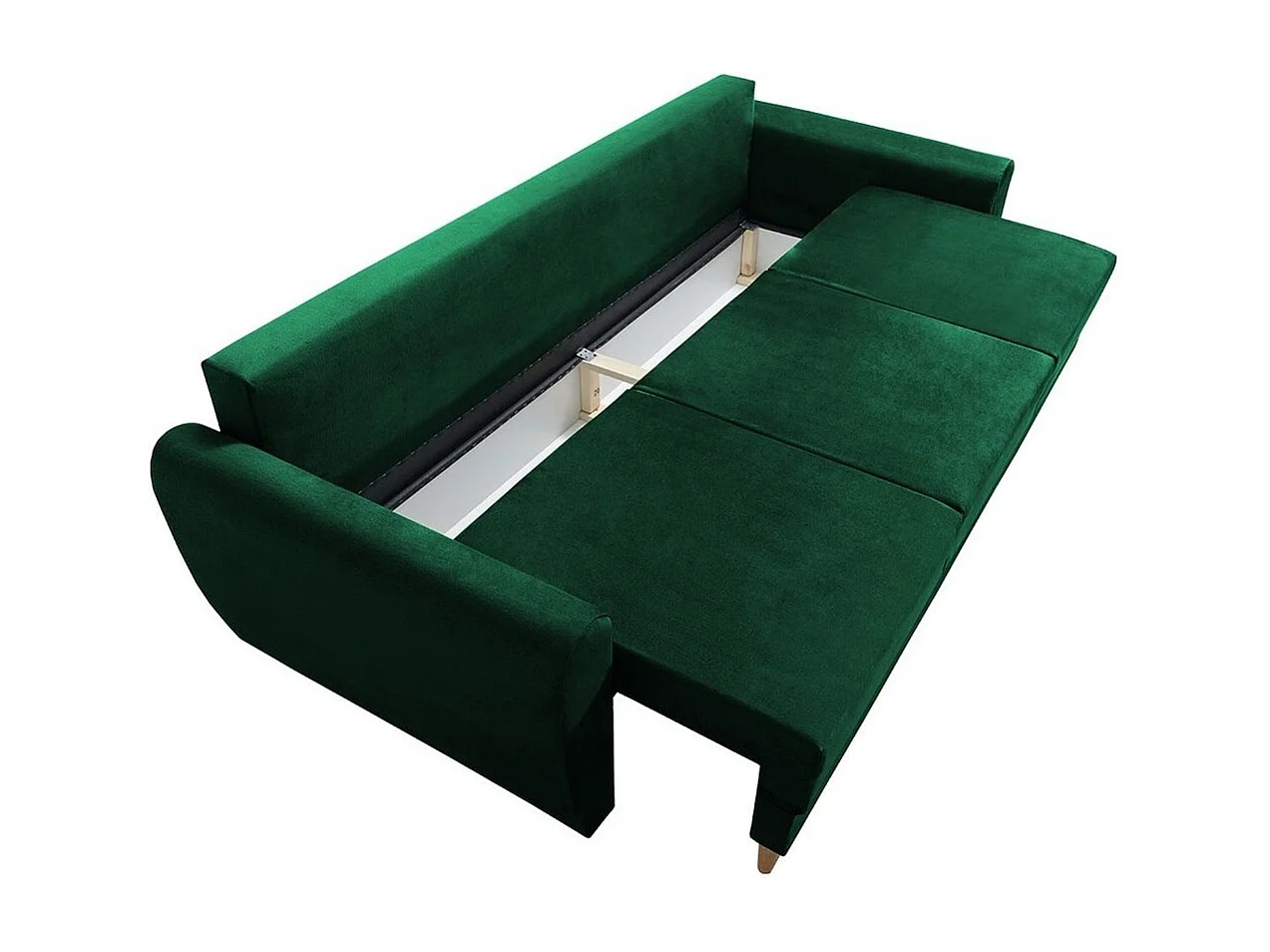 Sofá-cama Muncie 102, Cama com arrumação, 10x24x9cm