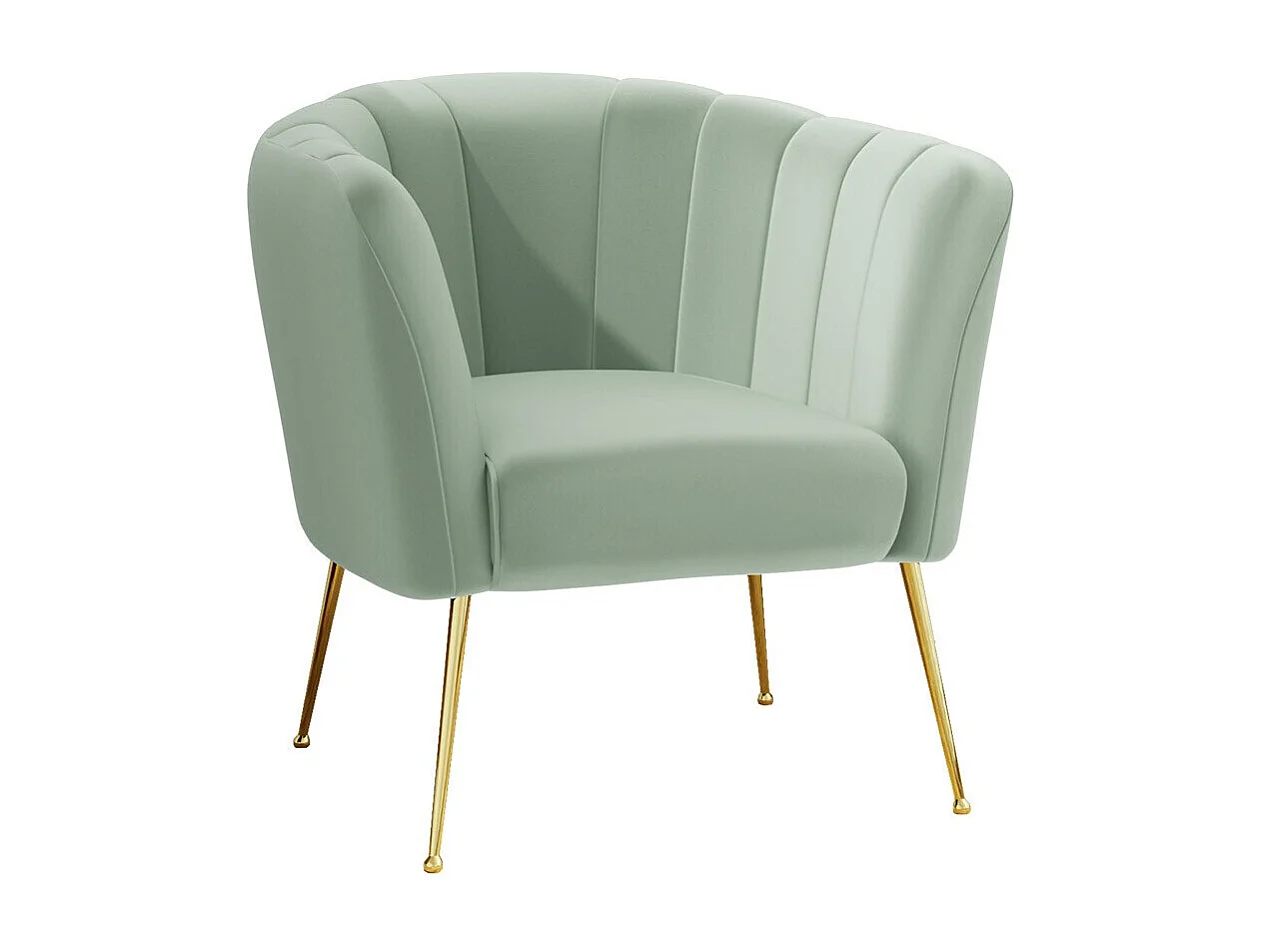 Fauteuil Orem 112, Turquoise, 83x85x82cm, Tissu, Pieds: Métal