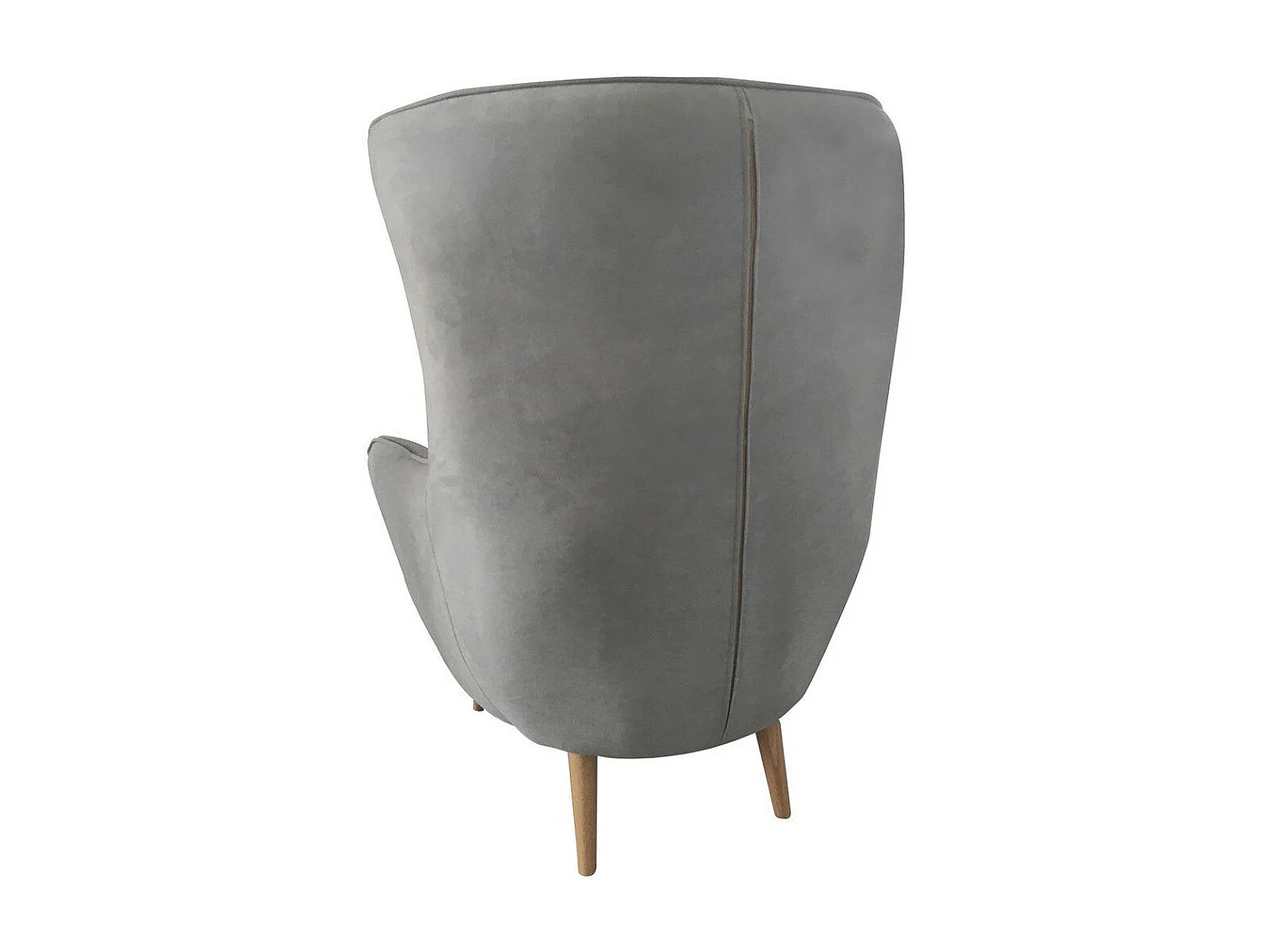 Sillón Comfivo 204, Amarillo, 106x80x95cm, Tapiz, Patas: Madera