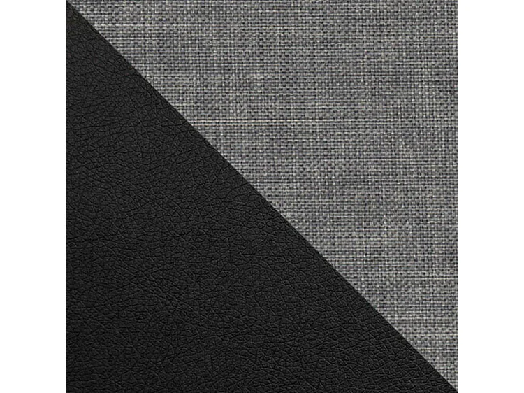 Poltrona Providence 170, Cinzento, Eco couro + Tecido, 9x8x8cm