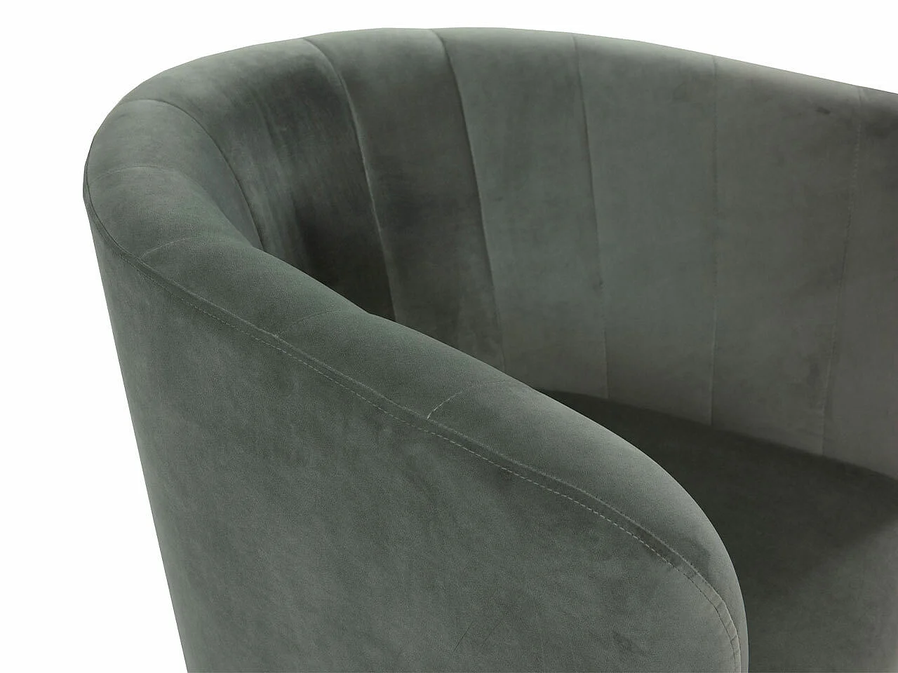 Sillón Orem 112, Gris, 83x85x82cm, Tapiz, Patas: Metal
