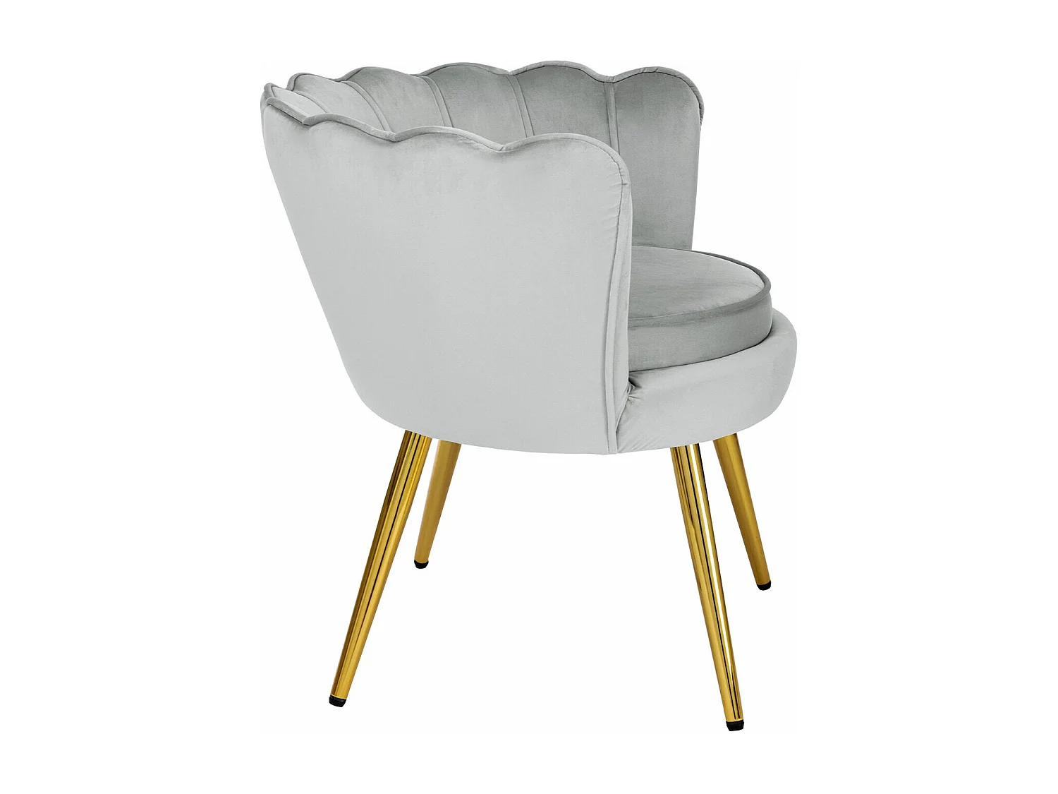 Sillón Comfivo 319, Gris, 75x76x72cm, Tapiz, Patas: Metal