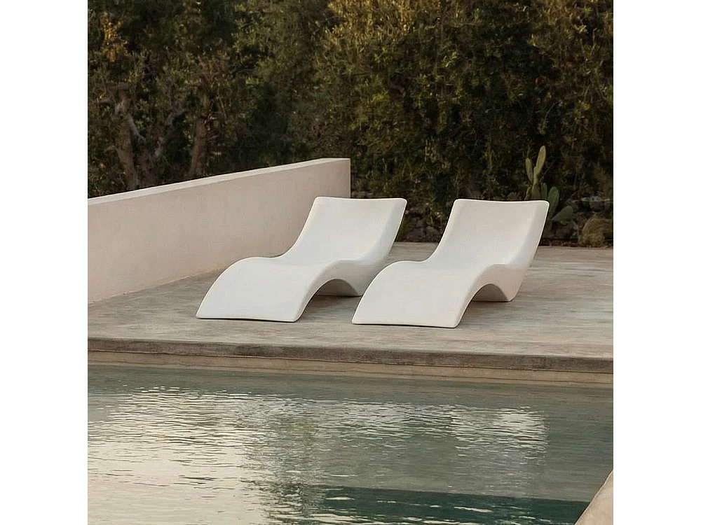 Transat de Jardin Design - Anuk Blanc