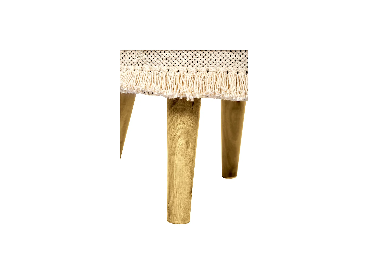 Sgabello Pouf Rotondo - Stile Boho Bali - Jenny