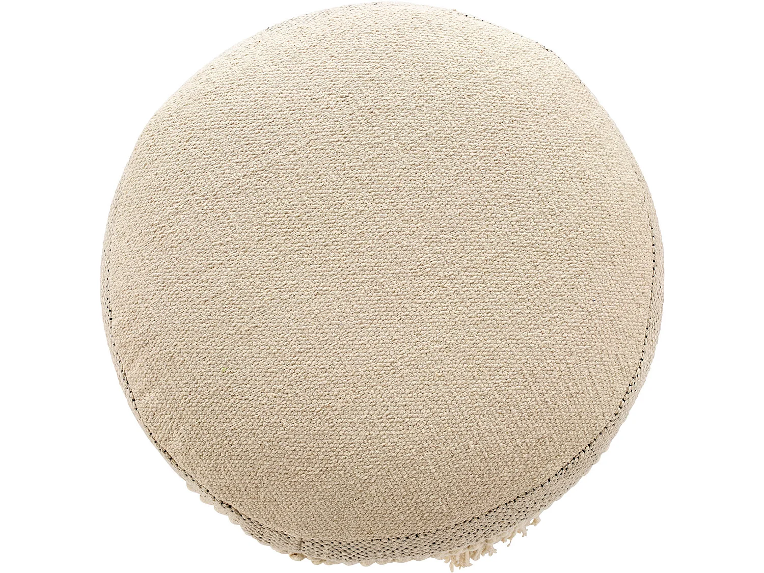 Taburete Puff  Redondo - Estilo Boho Bali - Joyce