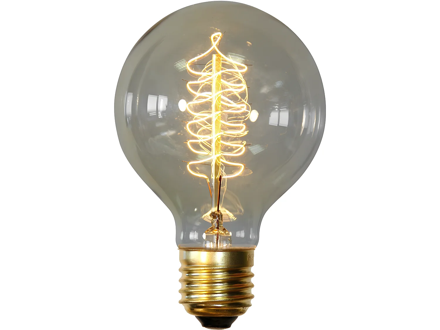 Ampoule Edison Vintage - Spiral Transparent