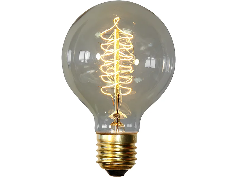 Vintage Edison-Glühbirne - Spiral