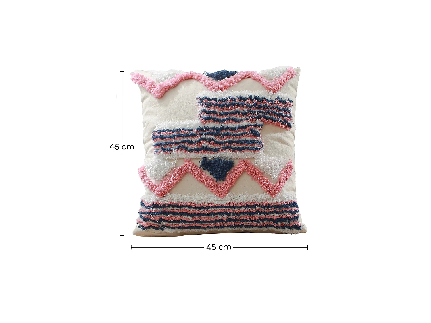 Boho Bali Style Kissen - Bezug und Füllung enthalten - Lanka