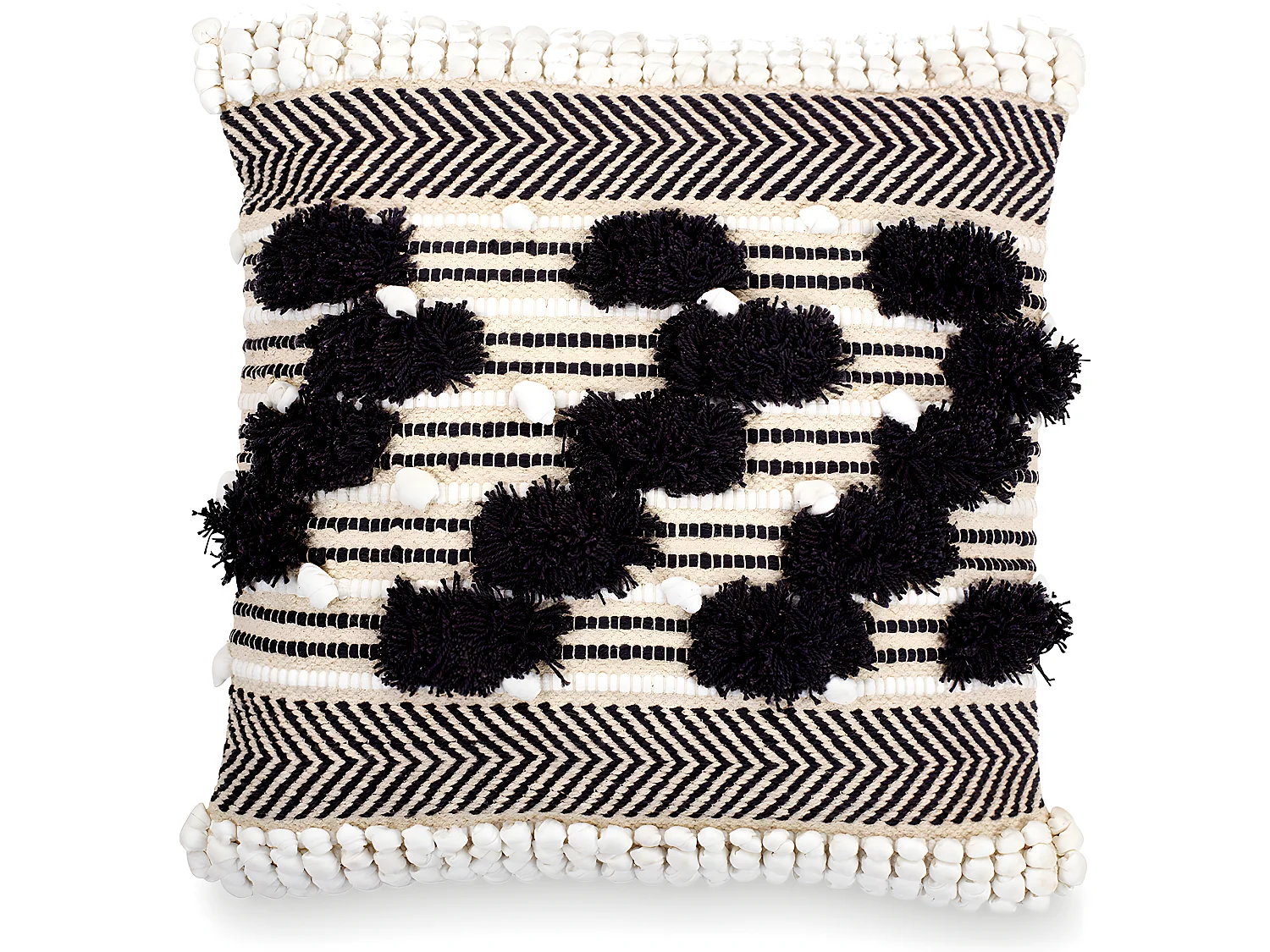 Cuscino in stile boho Bali - Copertura e riempimento inclusi - Sabrina