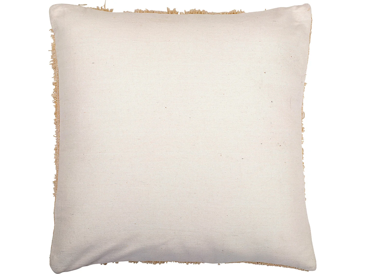 Coussin de style boho Bali - Housse et Rembourrage inclus - Eva Blanc
