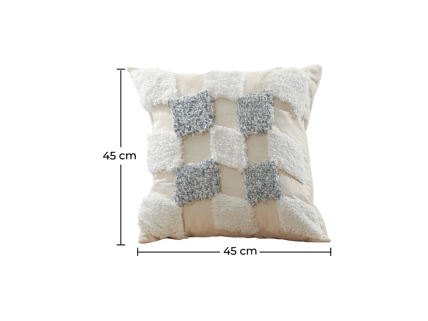 Cuscino in stile boho Bali - Copertura e riempimento inclusi - Varouna