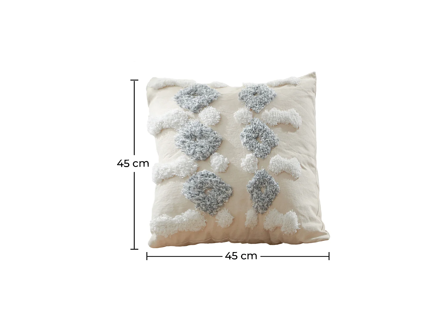 Cojín Estilo Boho Bali - Funda y Relleno - Nesa