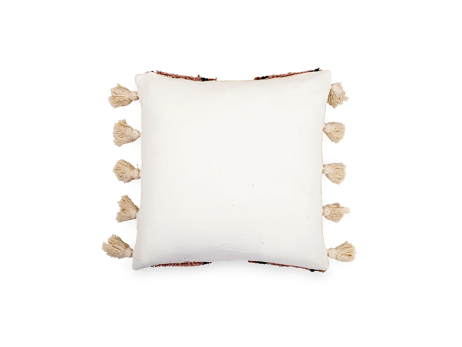 Coussin de style boho Bali - Housse et Rembourrage inclus - Aurelia Multicolore