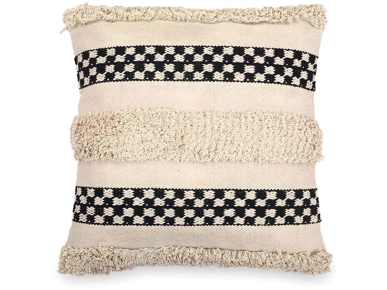 Cuscino in stile boho Bali - Copertura e riempimento inclusi - Daviniu