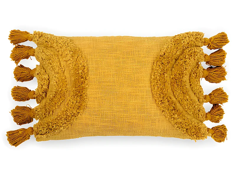 Boho Bali Style Kissen - Bezug und Füllung enthalten - Delia