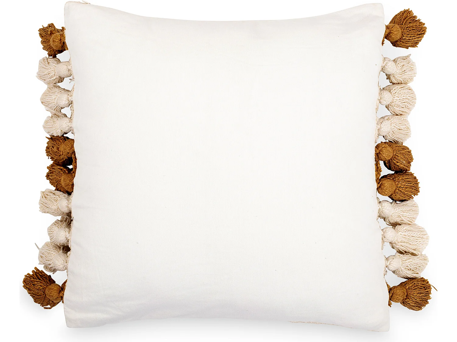 Coussin de style boho Bali - Housse et Rembourrage inclus - Edwyna Jaune