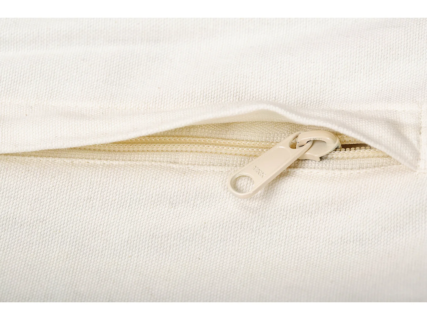 Coussin de style boho Bali - Housse et Rembourrage inclus - Carissa Crème