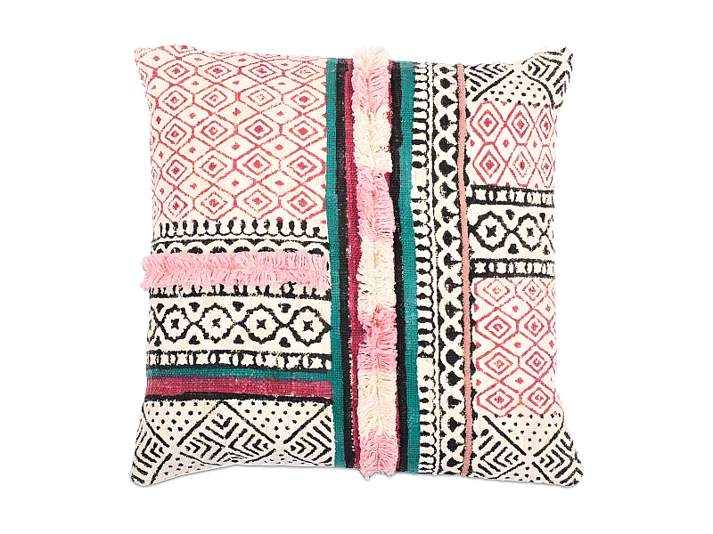 Boho Bali Style Kissen - Bezug und Füllung enthalten - Cecilia