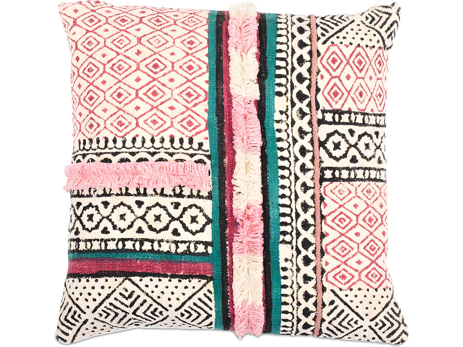 Cojín Estilo Boho Bali - Funda y Relleno - Cecilia