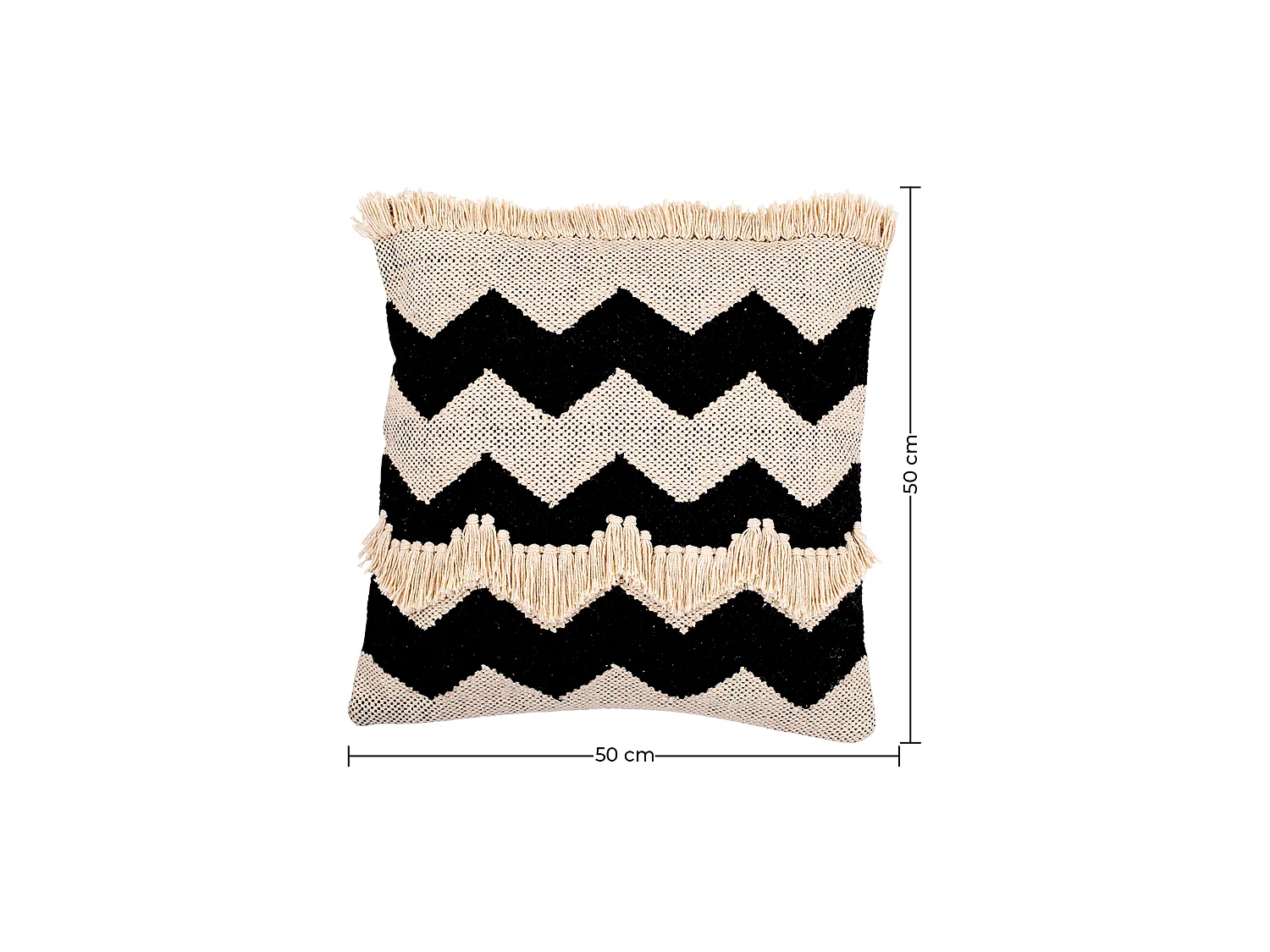 Cuscino in stile boho Bali - Copertura e riempimento inclusi - Glinda