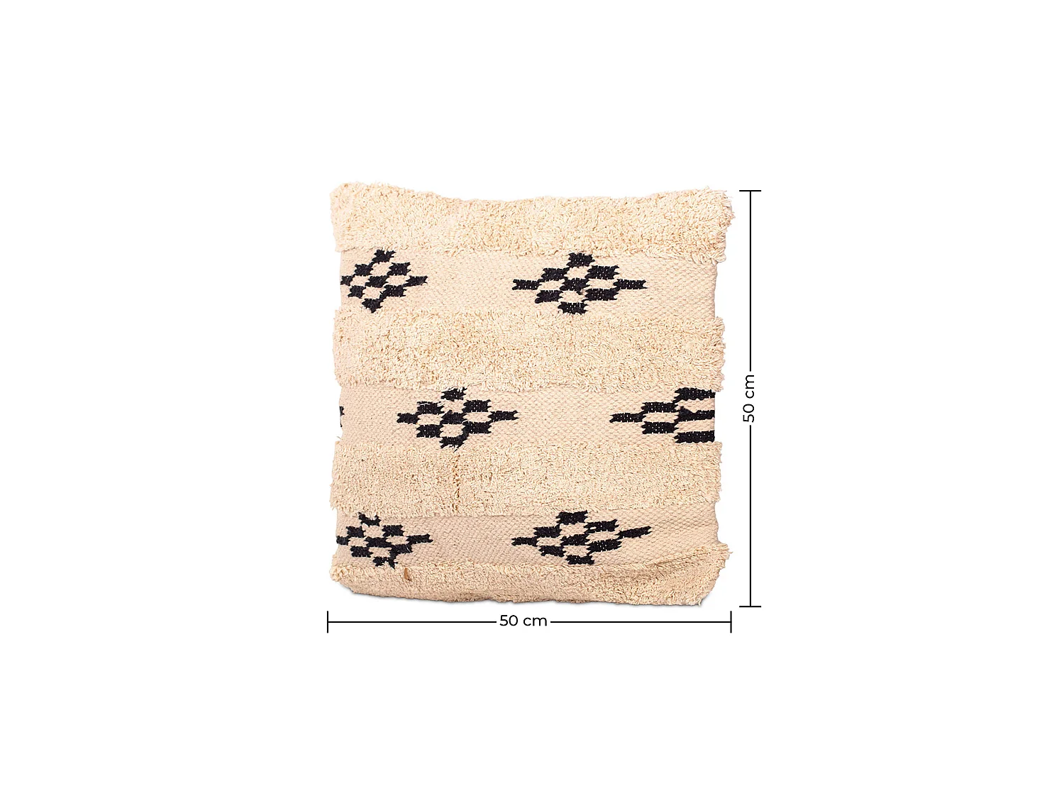 Cojín Estilo Boho Bali - Funda y Relleno - Morgana