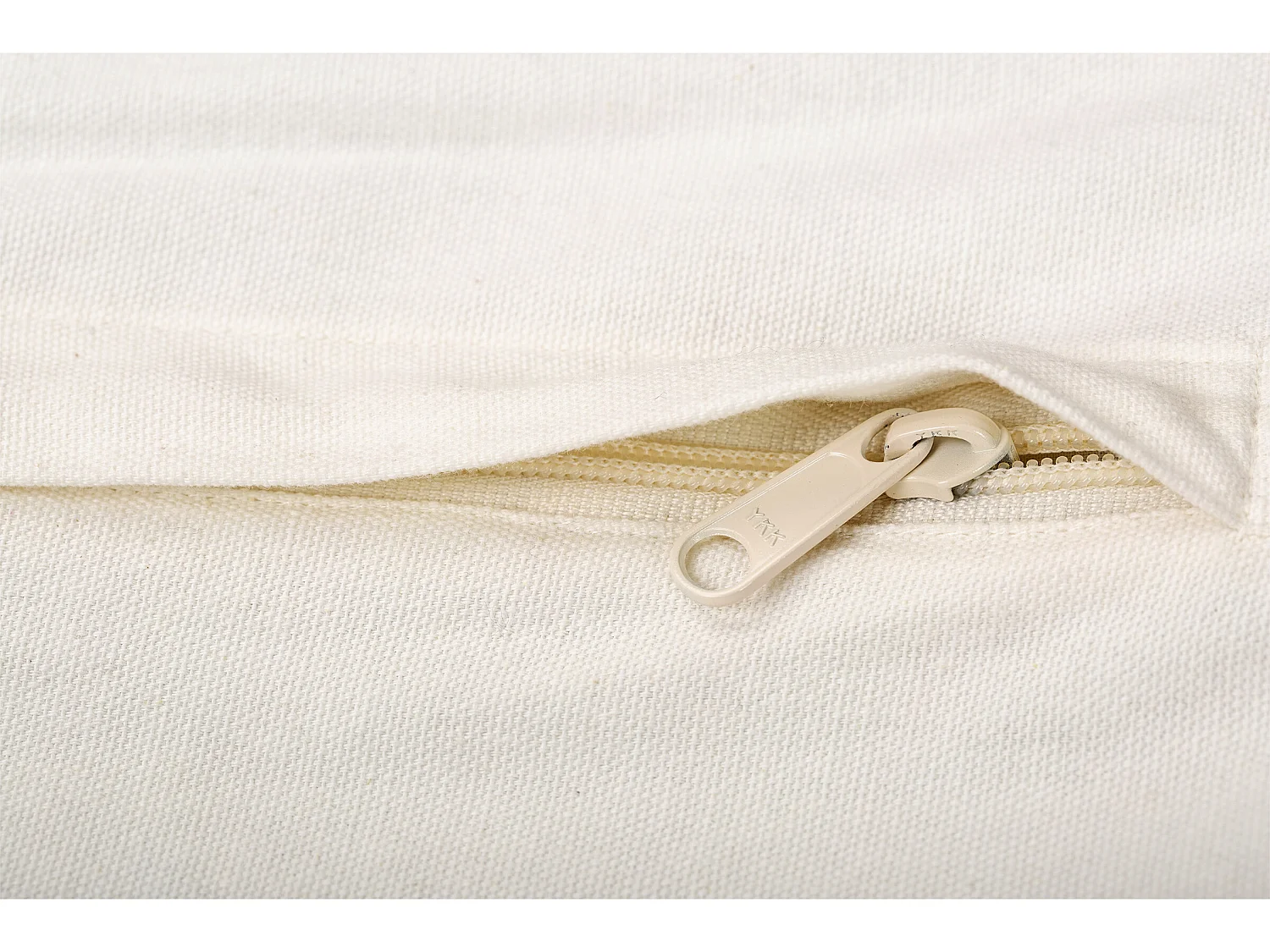 Coussin de style boho Bali - Housse et Rembourrage inclus - Greta Crème