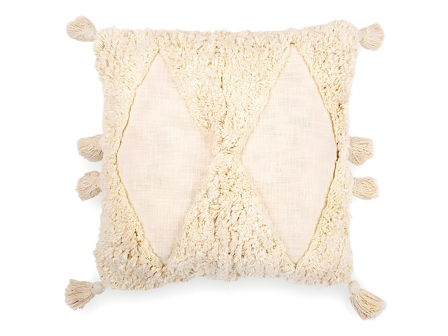 Cojín Estilo Boho Bali - Funda y Relleno - Leano