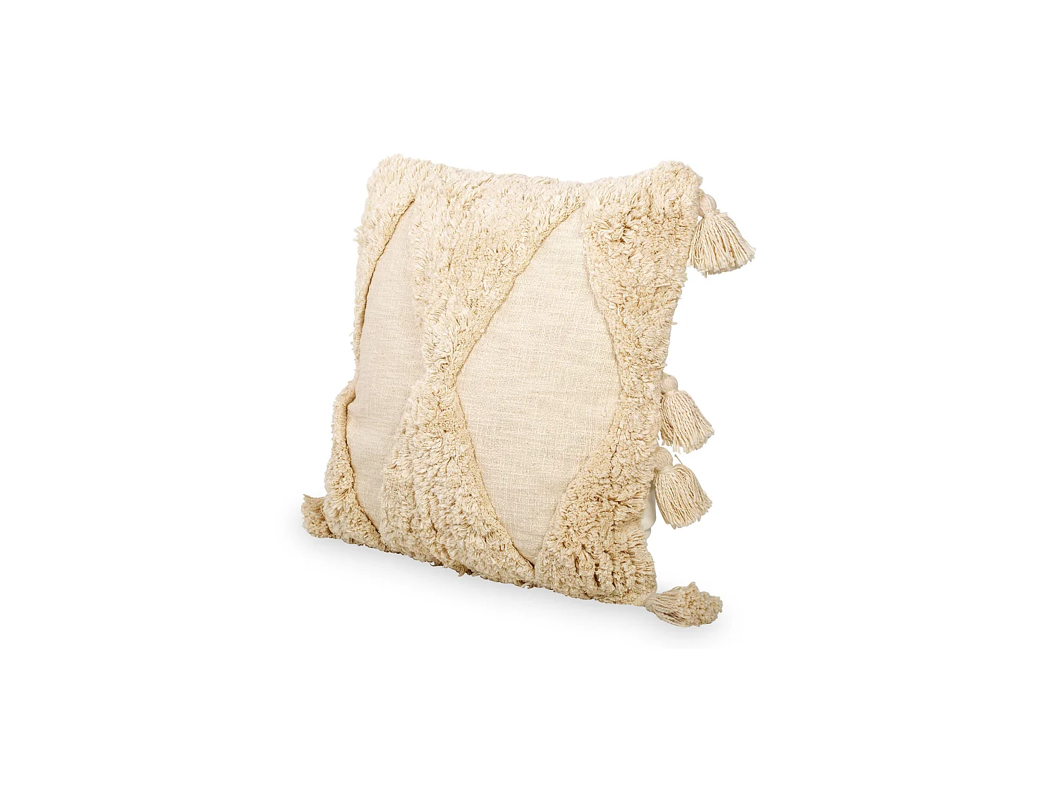 Cojín Estilo Boho Bali - Funda y Relleno - Leano