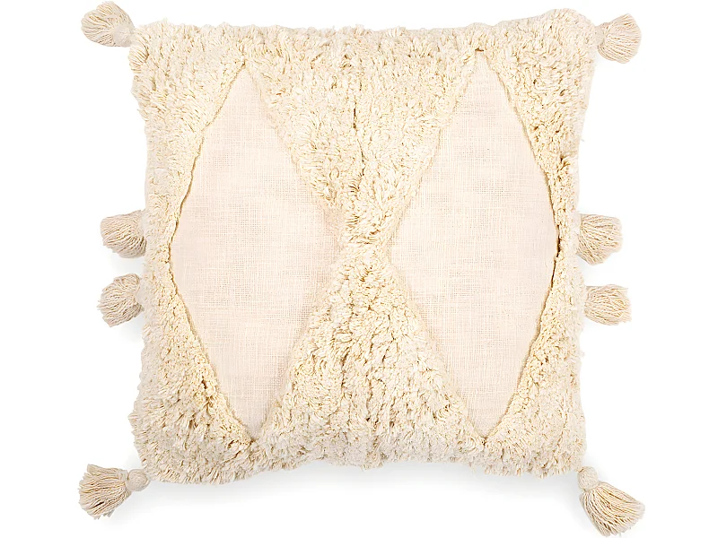 Boho Bali Style Kissen - Bezug und Füllung enthalten -  Leano