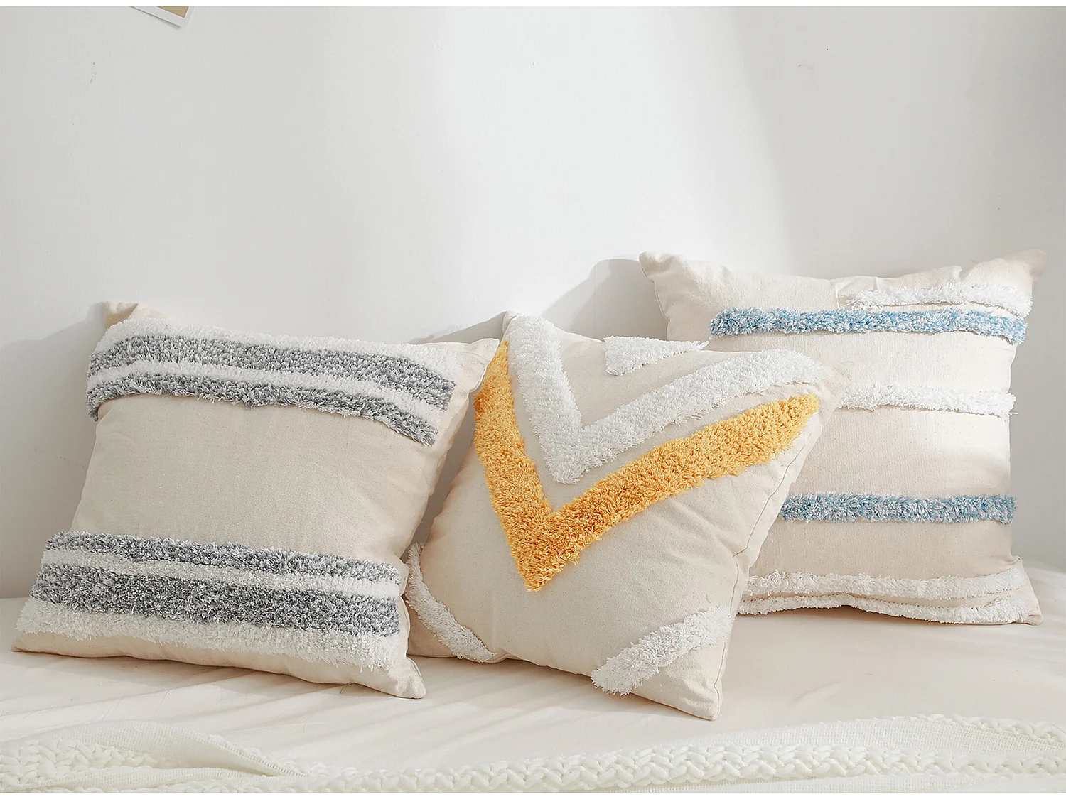 Cojín Estilo Boho Bali - Funda y Relleno - Kalinda