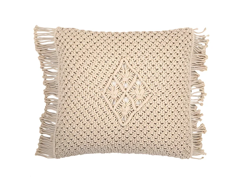 Cuscino in stile boho Bali - Copertura e riempimento inclusi - Sefira