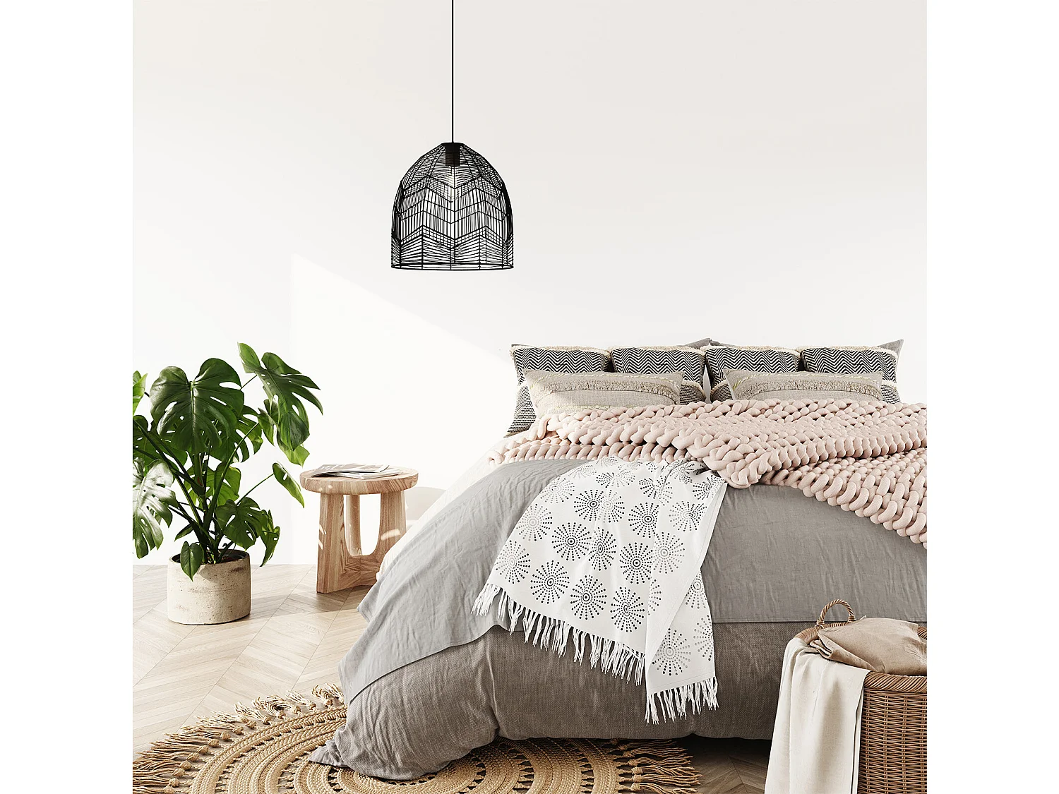 Cojín Estilo Boho Bali - Funda y Relleno - Cassandra