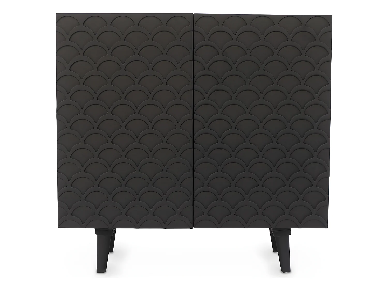 Buffet en Bois Naturel - Design Boho Bali - Scarp Noir