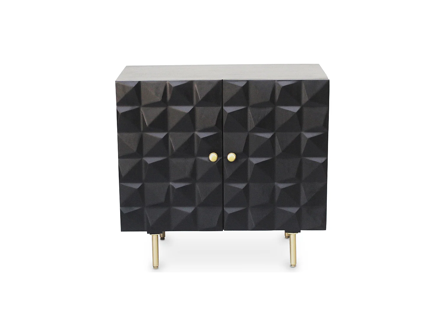 Buffet Design en Bois - Noir - Vintra Noir