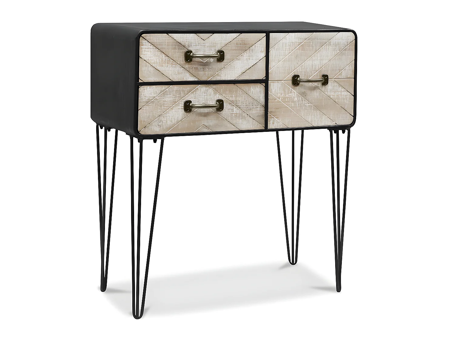 Aparador de Metal - Diseño Industrial - 3 cajones - Orson