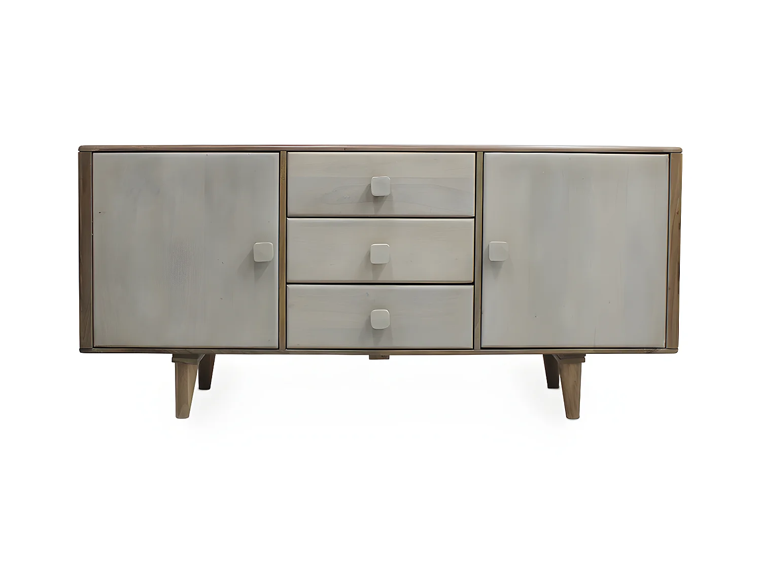 Buffet en Bois - Stile Vintage - Cina Bois naturel