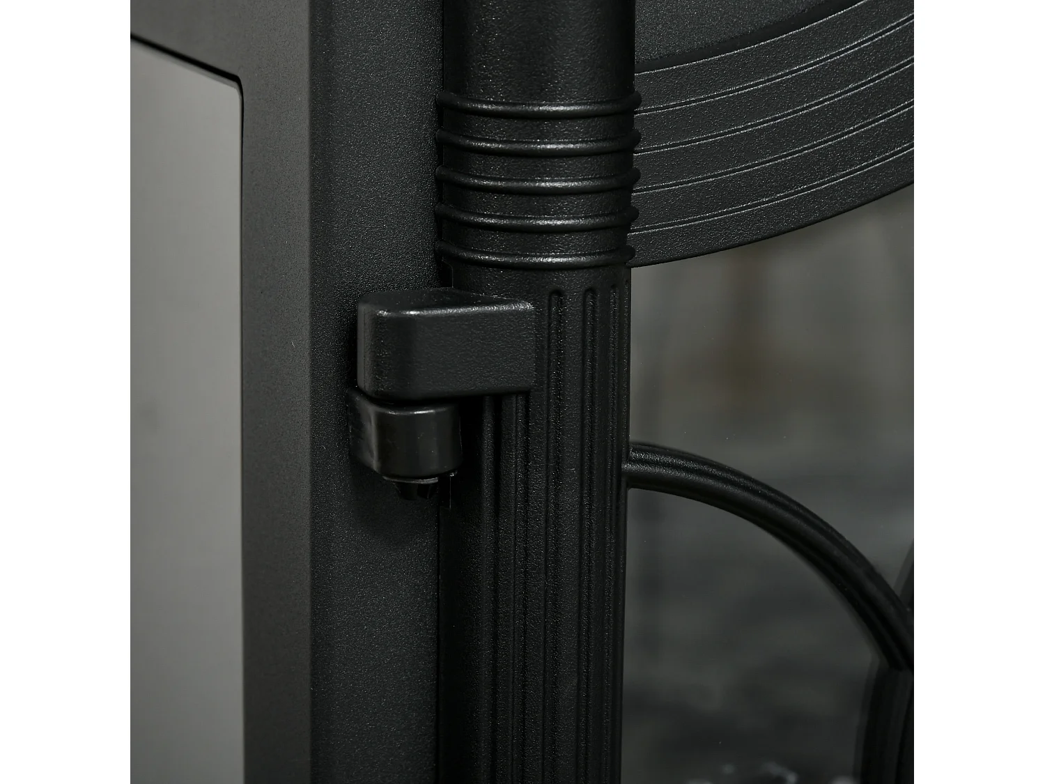 Chimenea eléctrica negro 55x31x58 cm HOMCOM