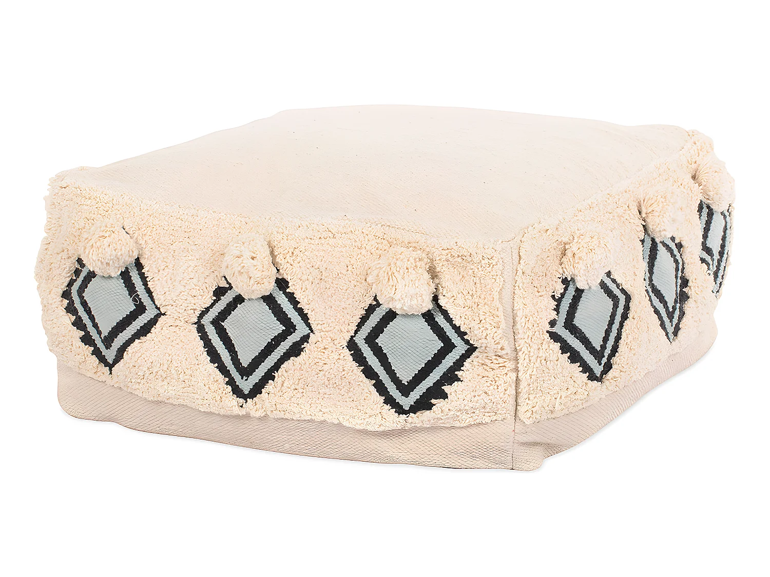 Sedia Puff Stile Boho Bali - Adelaida