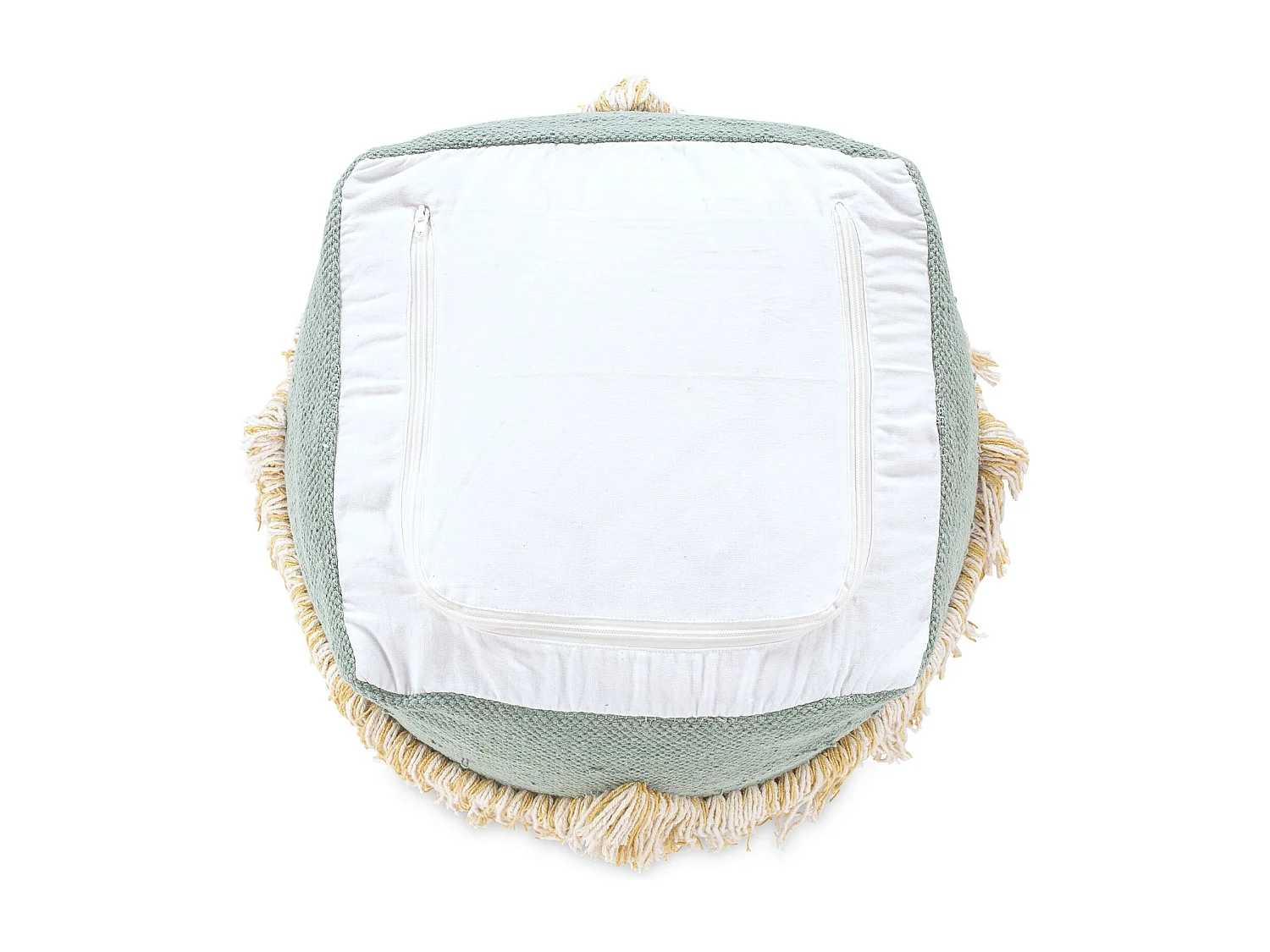 Siège Pouf Style Boho Bali - Jacqueline Multicolore