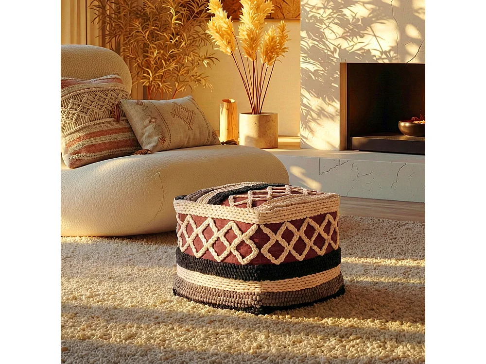 Sitzpuff im Boho-Bali-Stil - Lonbay