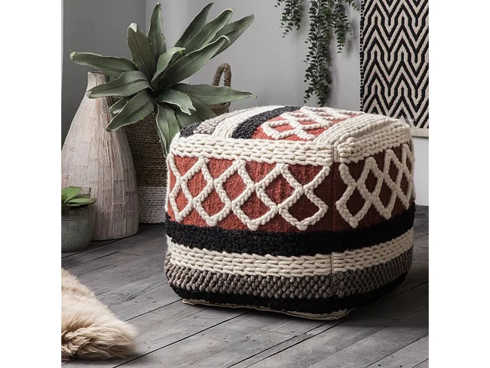 Sitzpuff im Boho-Bali-Stil - Lonbay