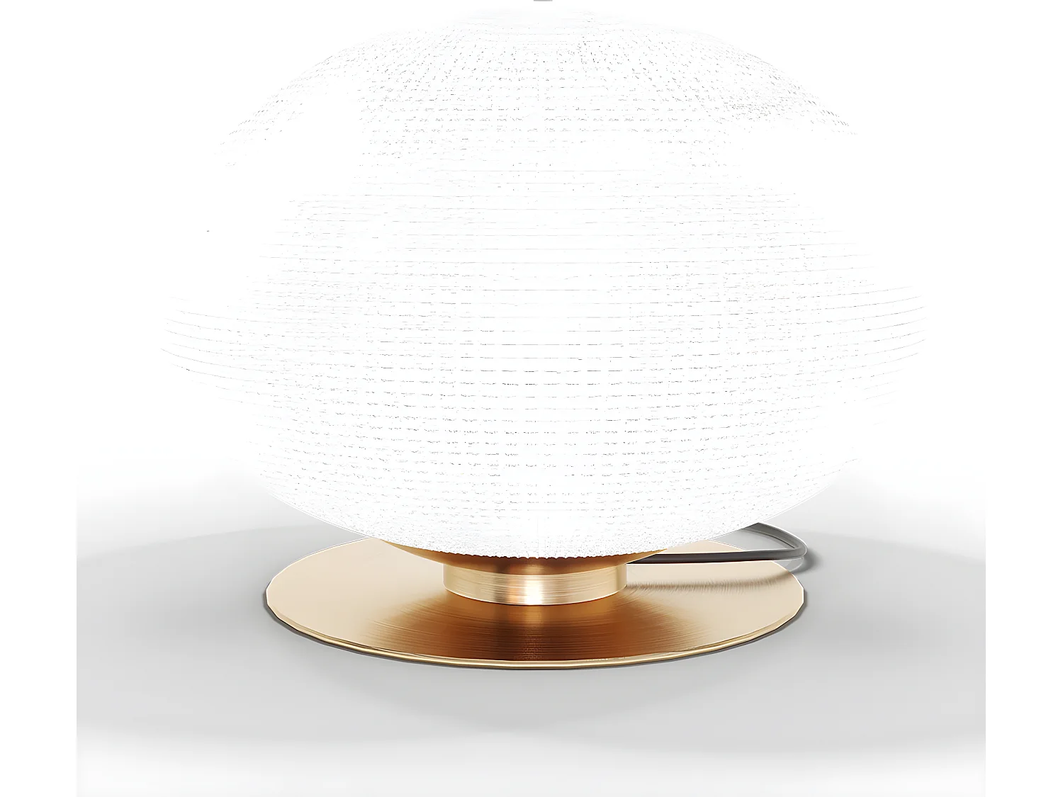 Lampada da tavolo - Lampada da salotto - Sfera di cristallo - Bale