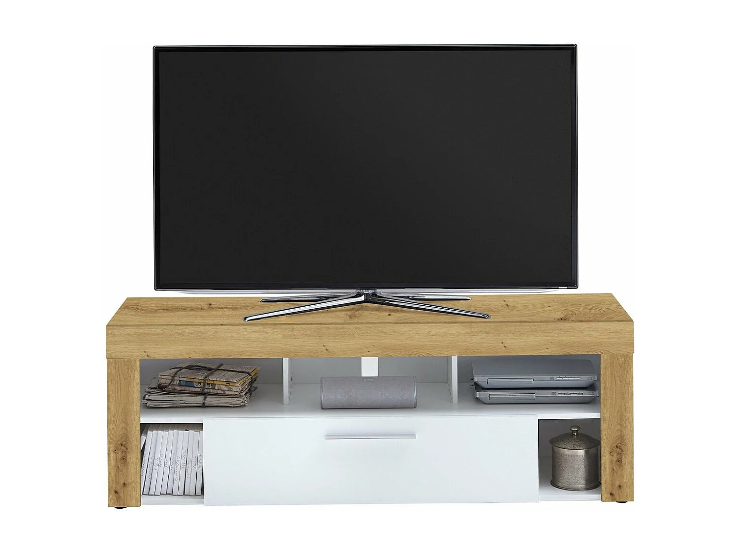 Meuble TV / HI-FI 1 Tiroir L150 cm - Vibio