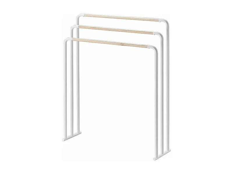 Porte serviettes en métal 3 barres