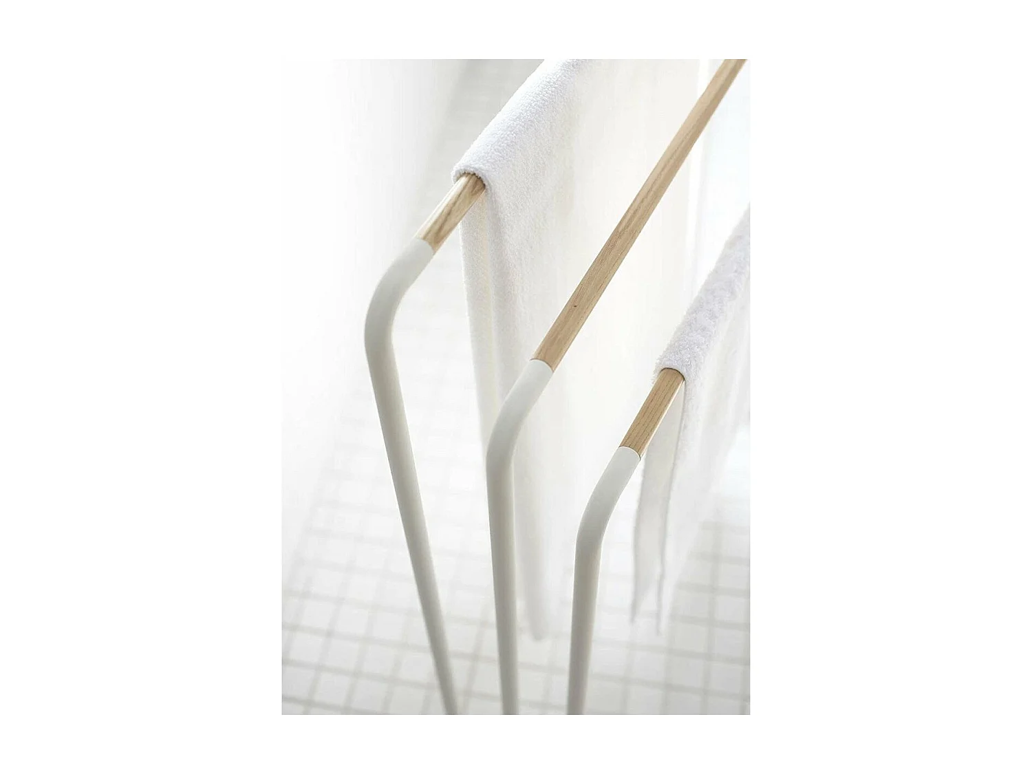 Porte serviettes en métal 3 barres